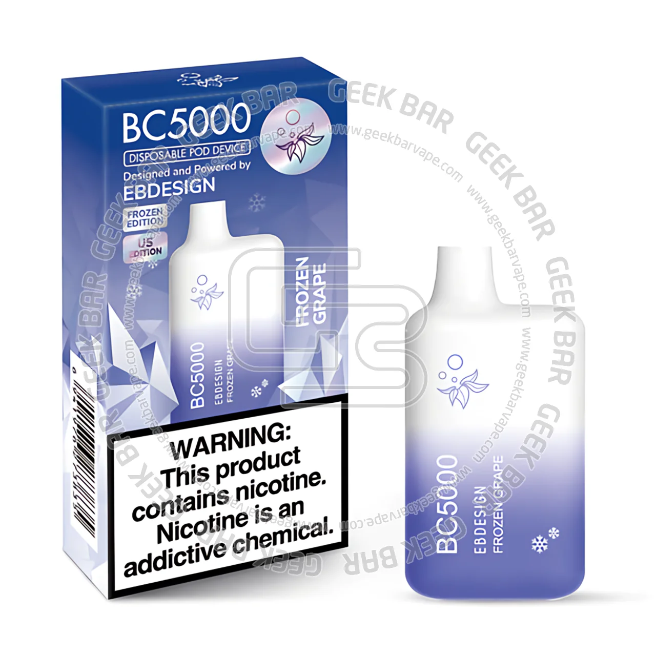 BC Frozen Edition Vape 5000 Puffs - Image 3